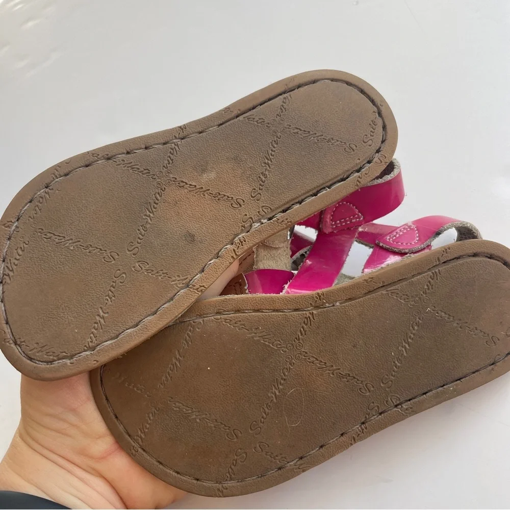 Salt Water Sandals by Hoy pink some